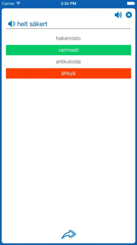 صور Swedish <> Finnish Dictionary + Vocabulary trainer