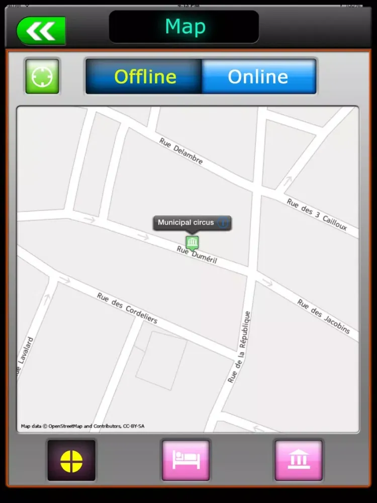 Captures d'écran de Amiens Offline Map City Guide iPad 