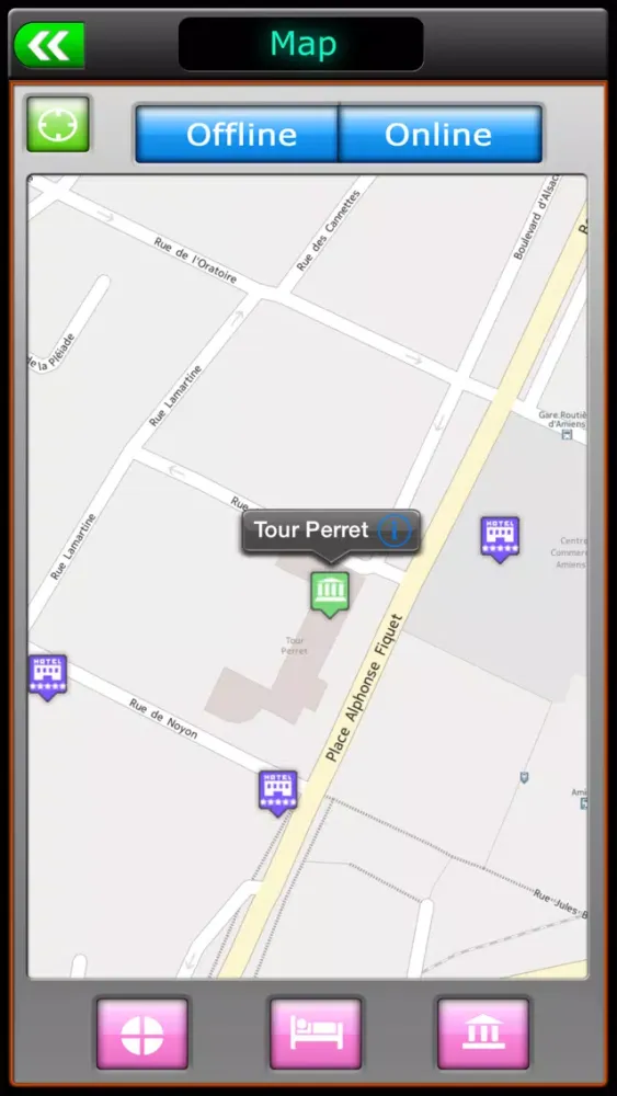 Captures d'écran de Amiens Offline Map City Guide