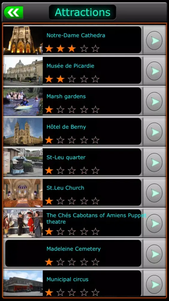 Captures d'écran de Amiens Offline Map City Guide