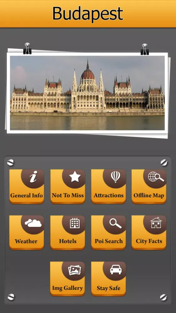 Budapest Offline Map City Guide Screenshots