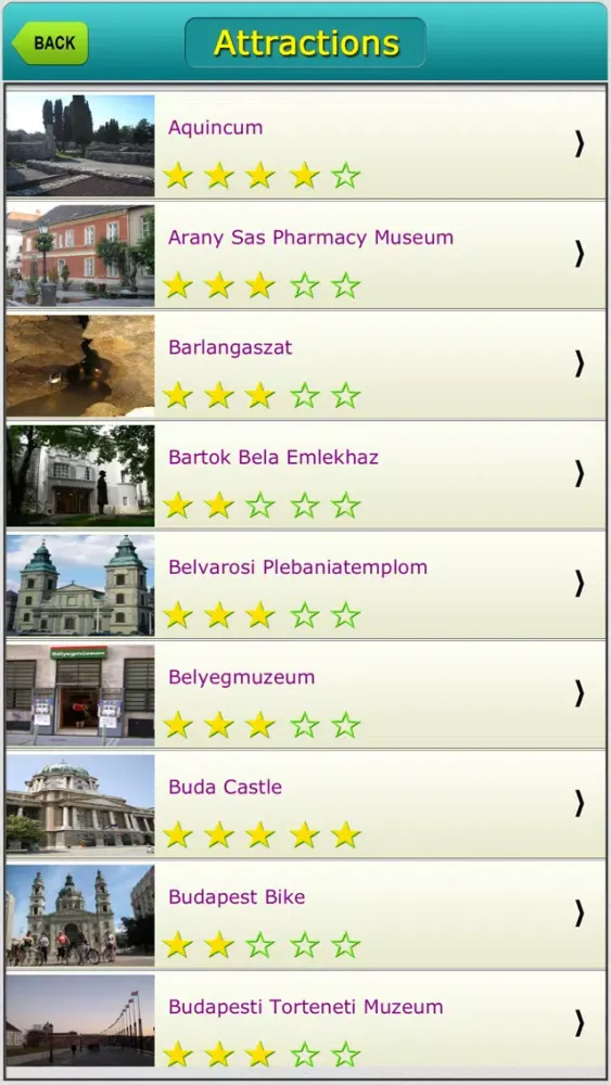 Budapest Offline Map City Guide Screenshots
