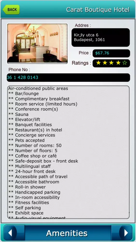 Budapest Offline Map City Guide Screenshots