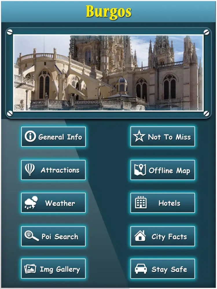 تصاویر Burgos Offline Travel Explorer iPad 