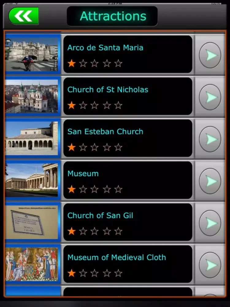 تصاویر Burgos Offline Travel Explorer iPad 