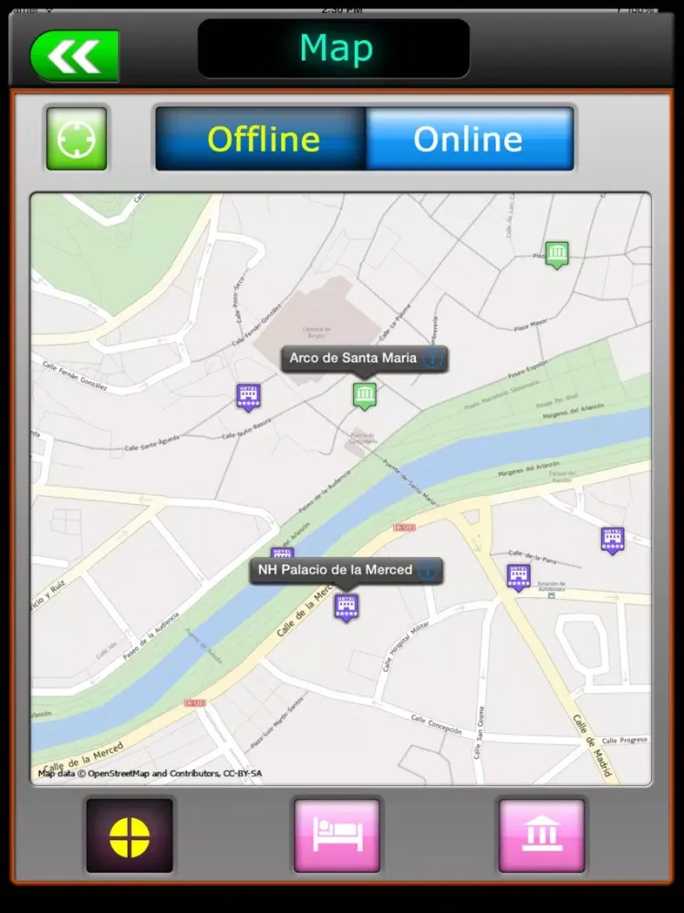 تصاویر Burgos Offline Travel Explorer iPad 