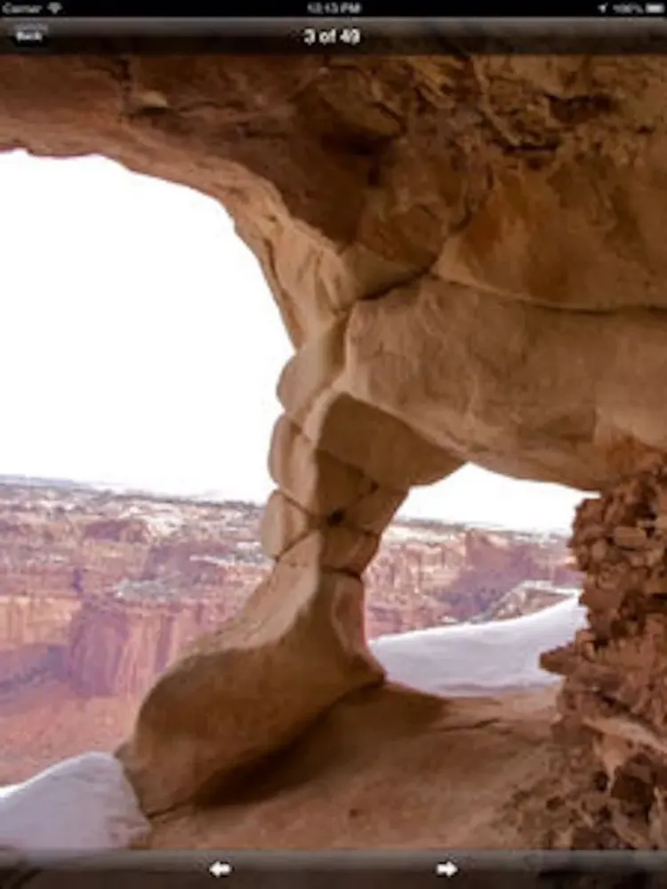 Capturas de pantalla de Canyonlands National Park ,USA iPad 