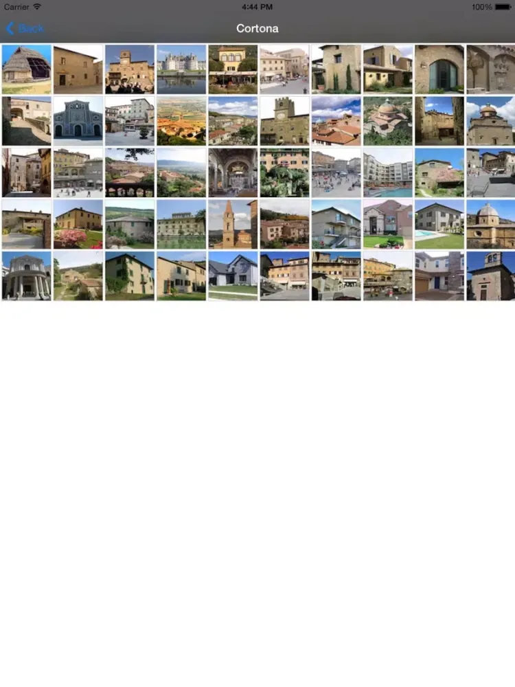 Captures d'écran de Cortona Offline Map Travel Guide iPad 
