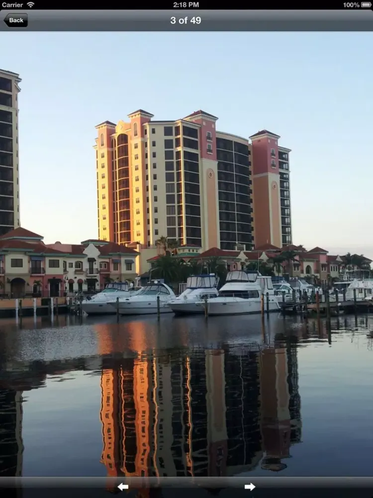 Fort Myers City Map Guide iPad  Screenshots