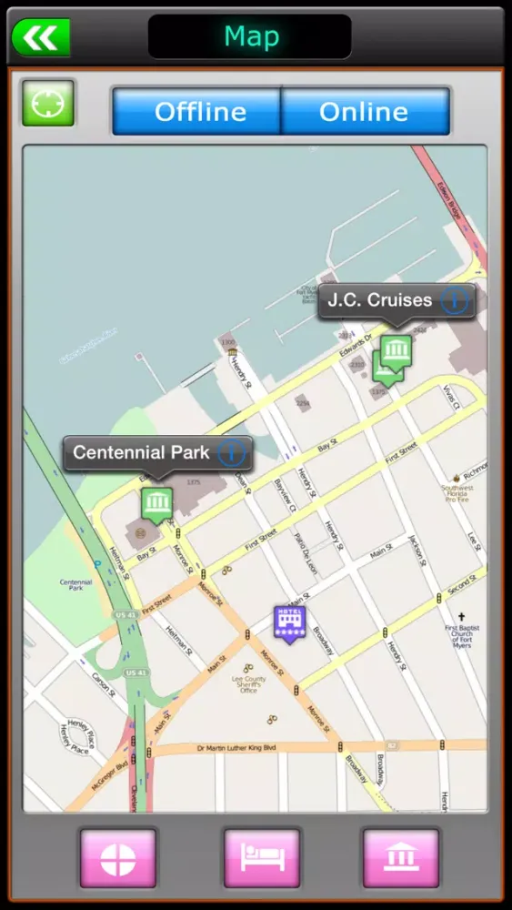 Fort Myers City Map Guide Screenshots