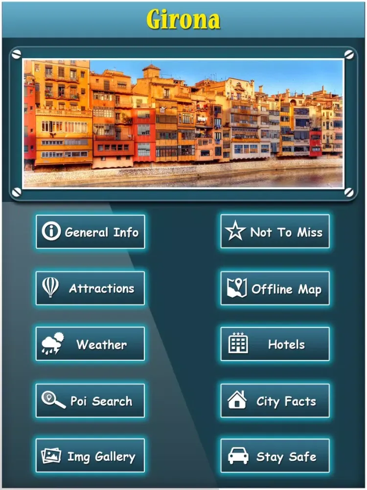 Girona Offline Travel Explorer iPad  স্ক্রিনশট