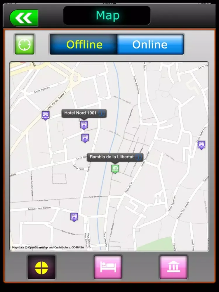 Girona Offline Travel Explorer iPad  স্ক্রিনশট