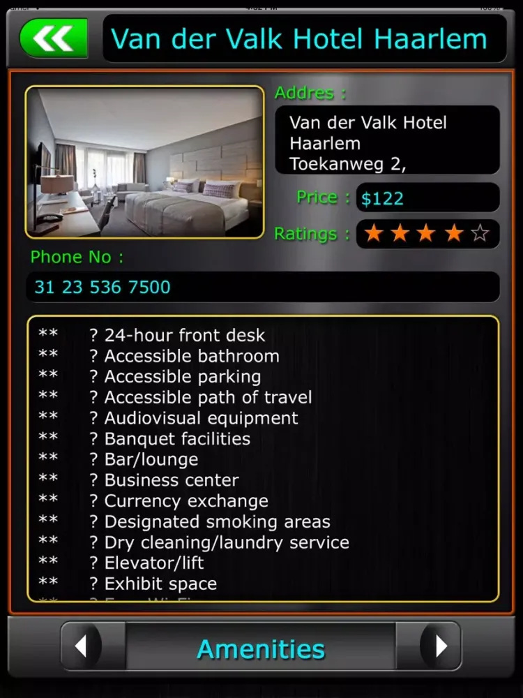 Haarlem Offline Travel Guide iPad  Screenshots