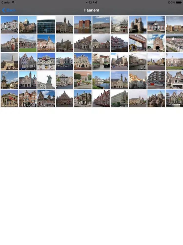 Haarlem Offline Travel Guide iPad  Screenshots