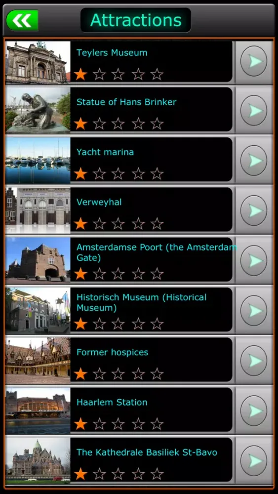 Haarlem Offline Travel Guide Screenshots