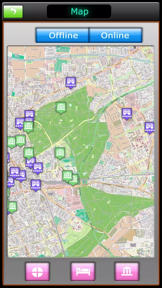 Hanover Offline Map Explorer Screenshots