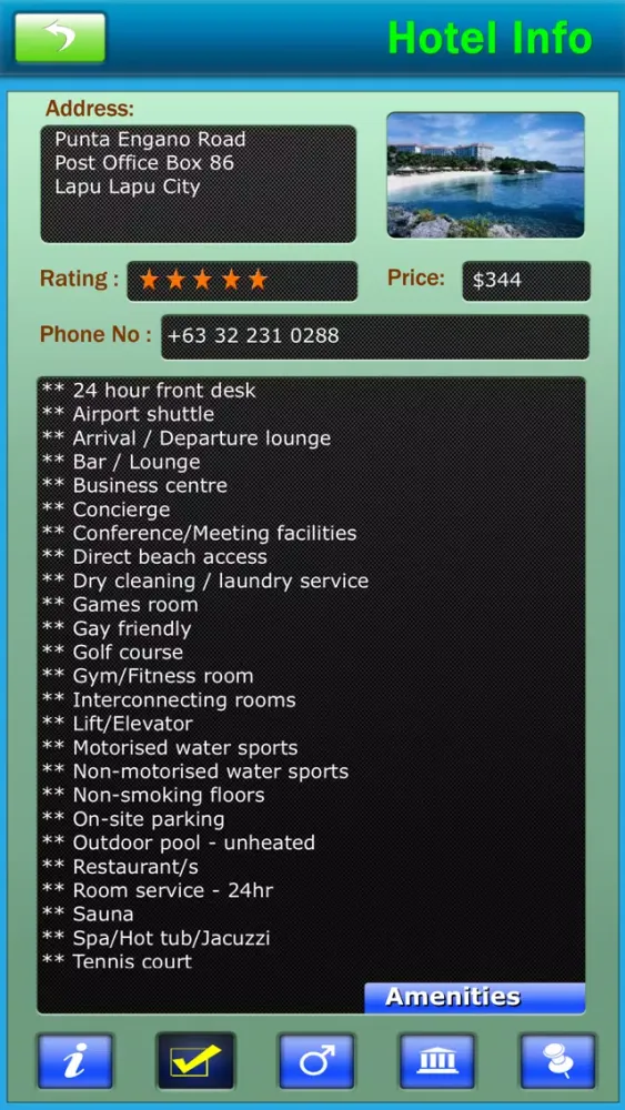 Tangkapan layar Mactan Island Offline Guide