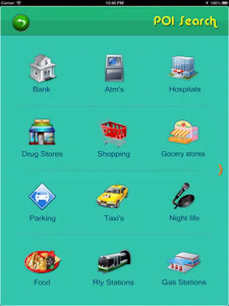 Ảnh chụp màn hình của Oregon Campgrounds iPad 