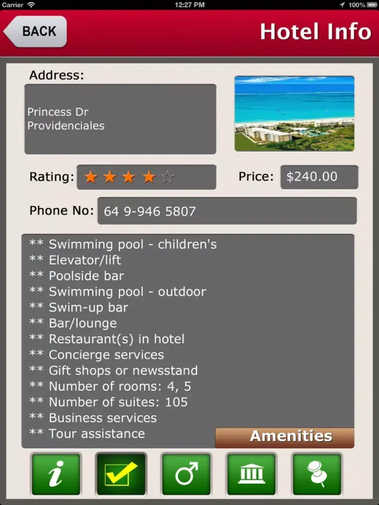Turks and Caicos Island Offline Guide iPad  Screenshots