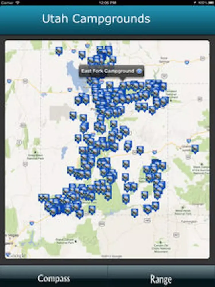 Utah Campgrounds iPad  سکرین شاٹس