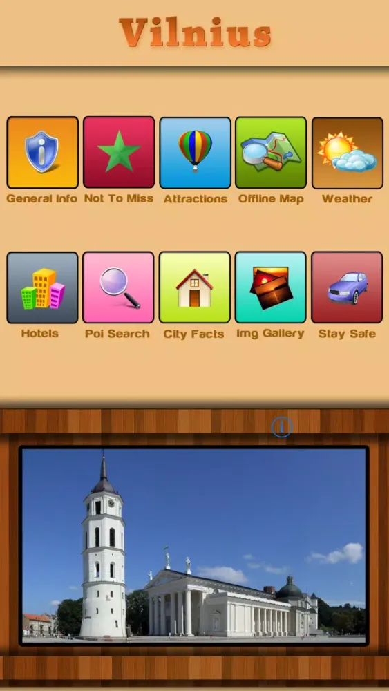 Скриншоты Vilnius City Travel Explorer