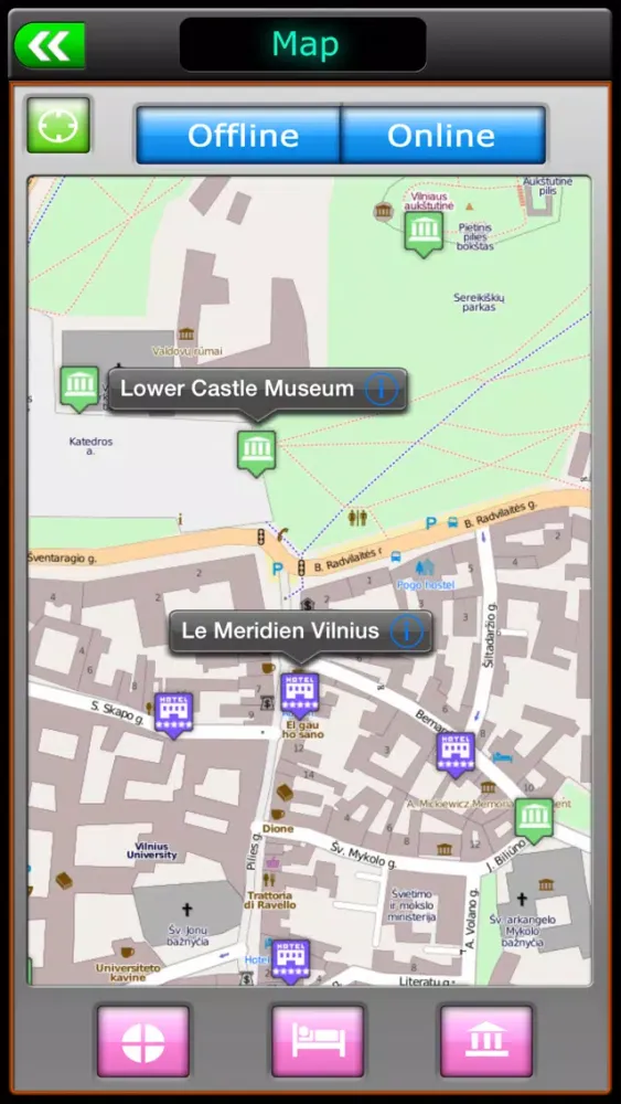 Скриншоты Vilnius City Travel Explorer
