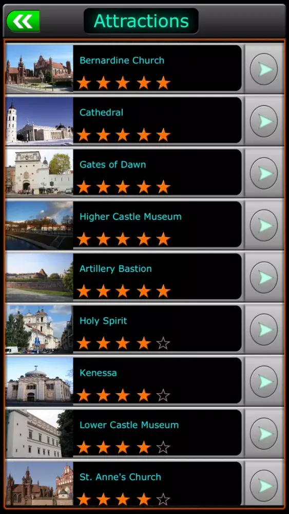 Скриншоты Vilnius City Travel Explorer