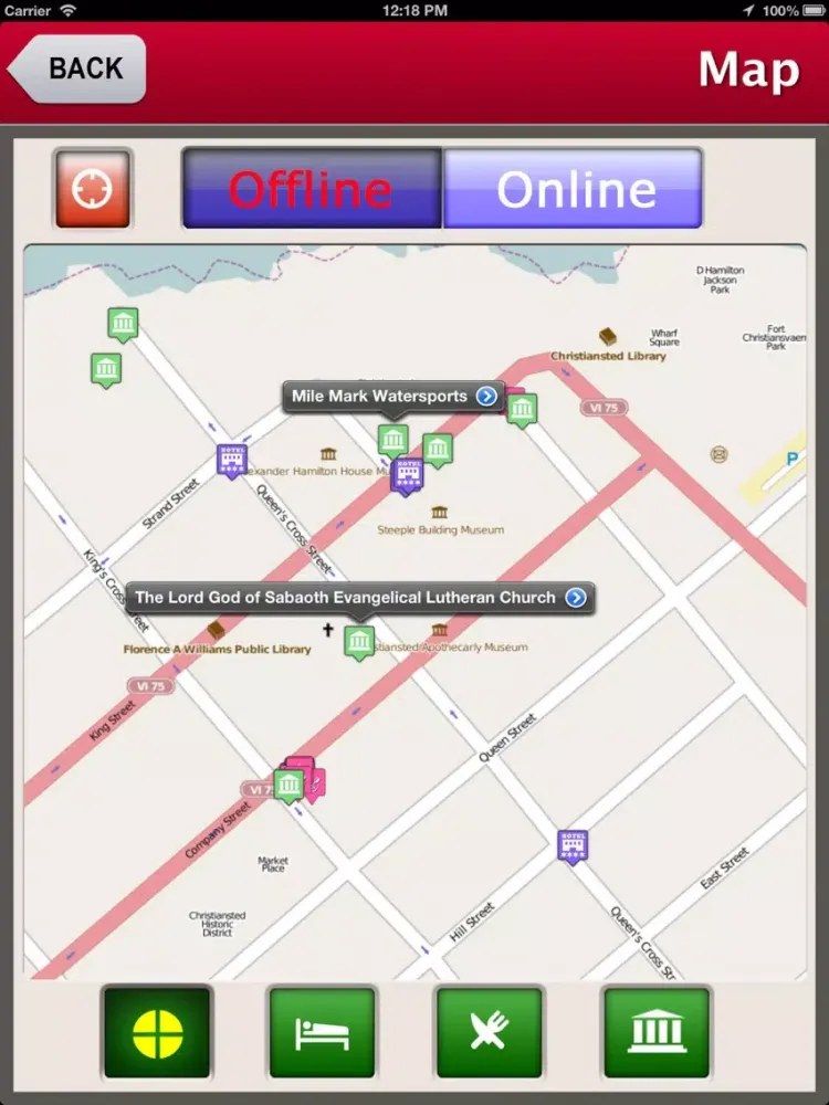 Tangkapan layar Virgin Islands-USA Offline Map Travel Explorer iPad 