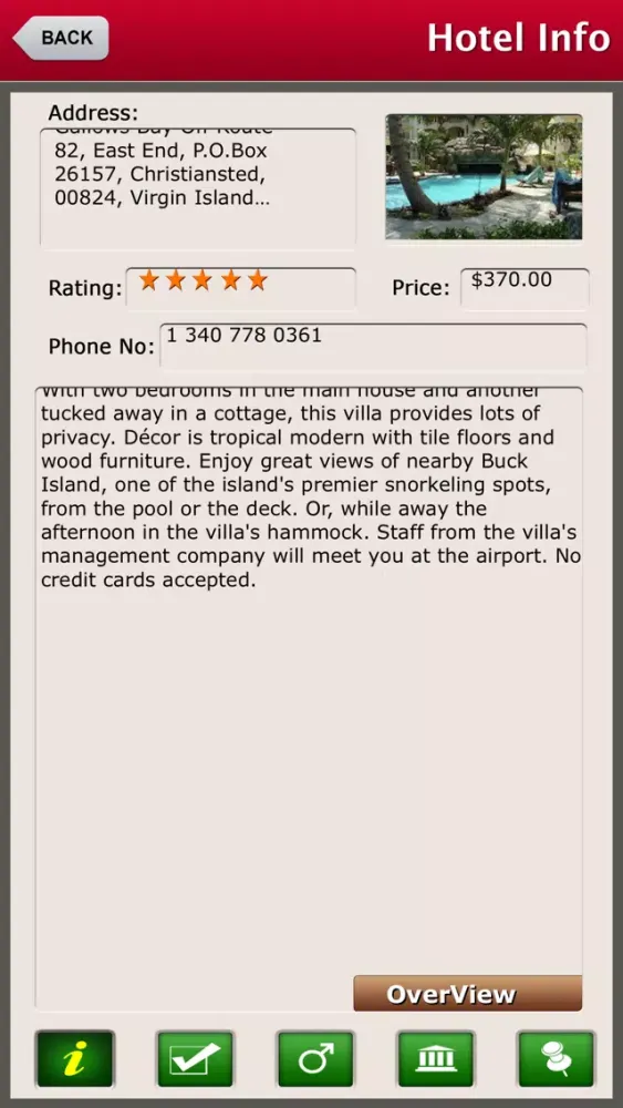 Tangkapan layar Virgin Islands-USA Offline Map Travel Explorer