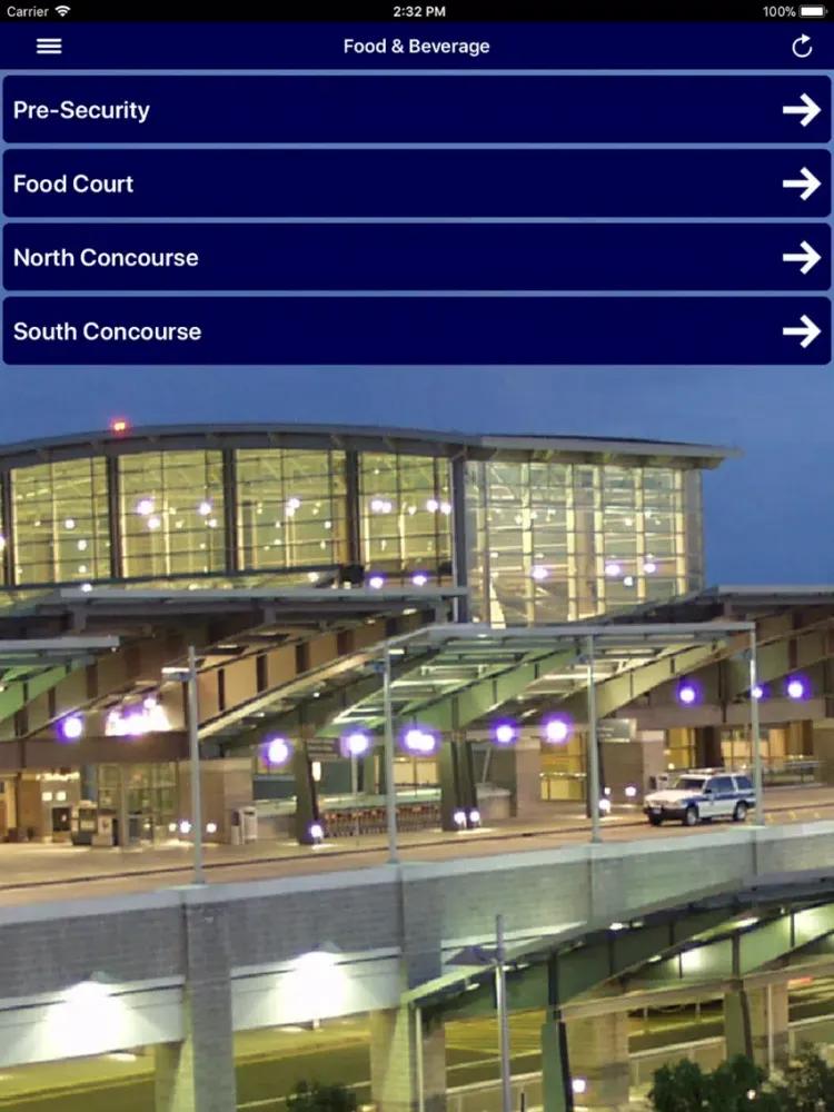 Screenshot di T.F. Green Airport iPad 