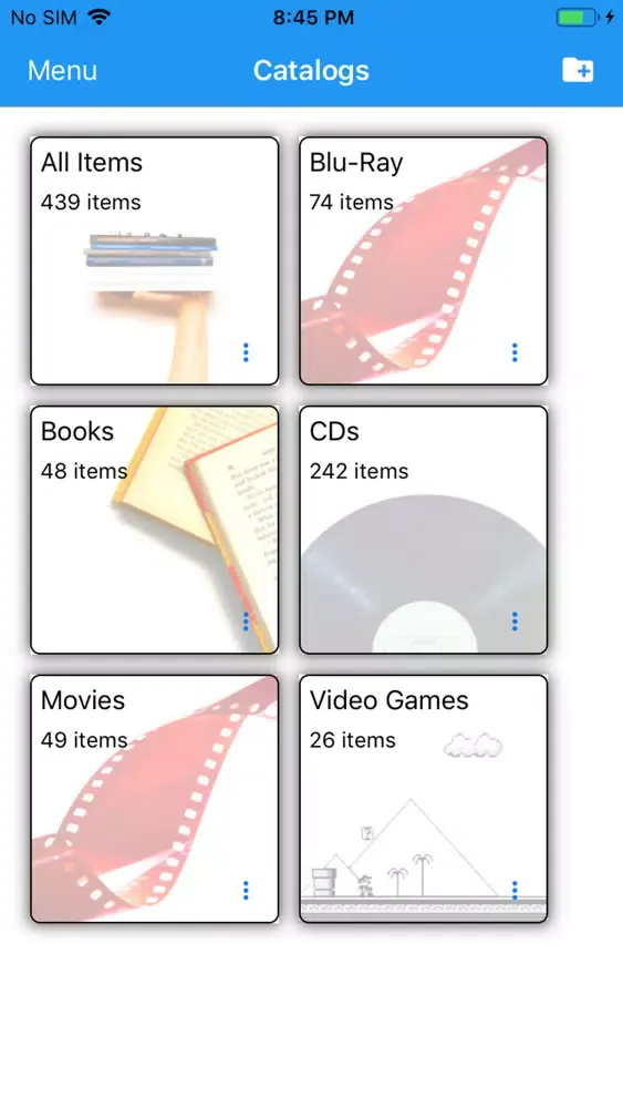 Captures d'écran de Collection Keeper Pro