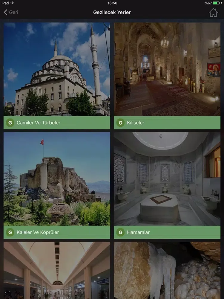 Capturas de pantalla de Elazığ Gezi iPad 