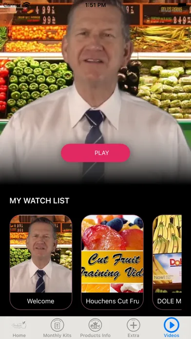 ภาพหน้าจอของ MyProduceManager