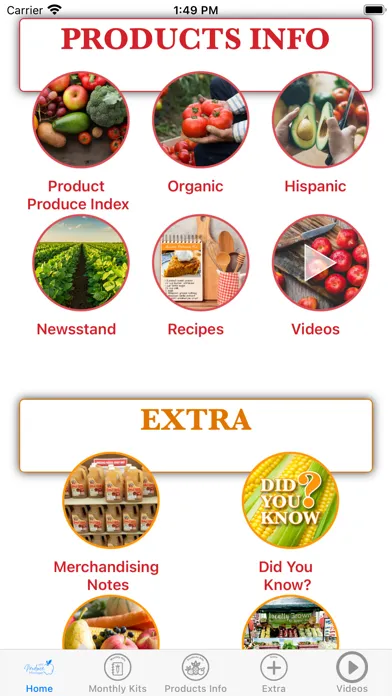 ภาพหน้าจอของ MyProduceManager