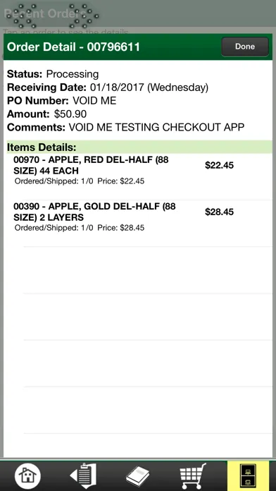 Ford’s Produce Ordering应用截图