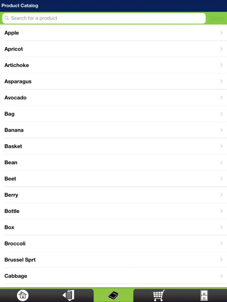J&J Distributing Checkout iPad 应用截图