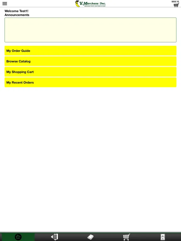 V. Marchese Checkout iPad  سکرین شاٹس