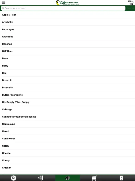 V. Marchese Checkout iPad  سکرین شاٹس