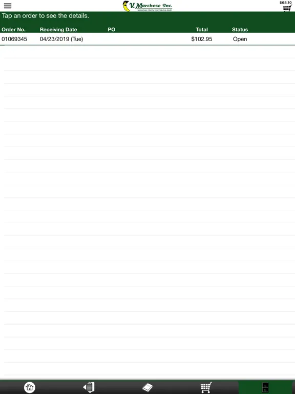V. Marchese Checkout iPad  سکرین شاٹس