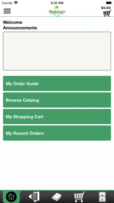 Monteverde's Mobile Ordering سکرین شاٹس