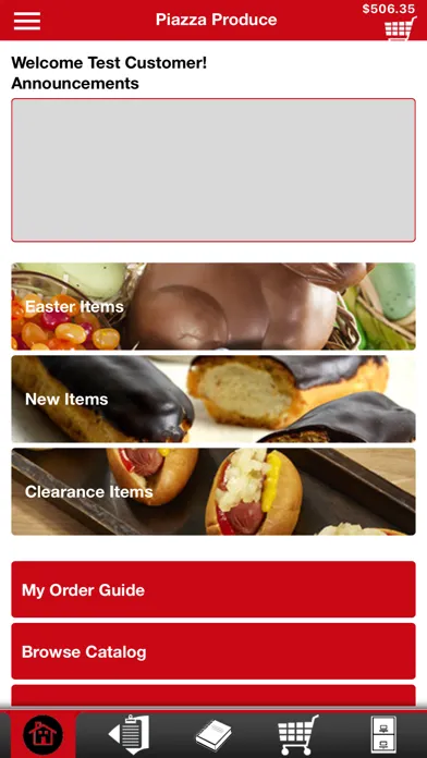 تصاویر Piazza Produce Checkout App