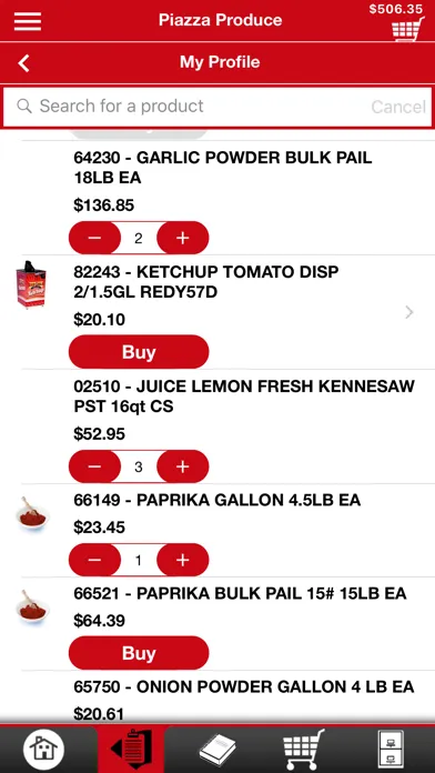 تصاویر Piazza Produce Checkout App