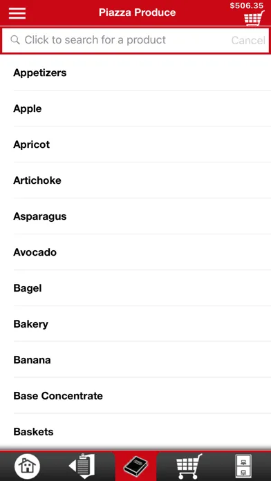 تصاویر Piazza Produce Checkout App