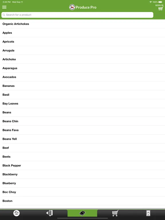 PPro Checkout iPad  Screenshots