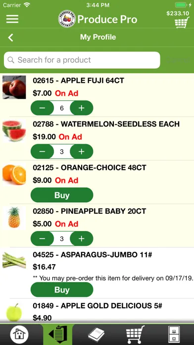 PPro Checkout Screenshots