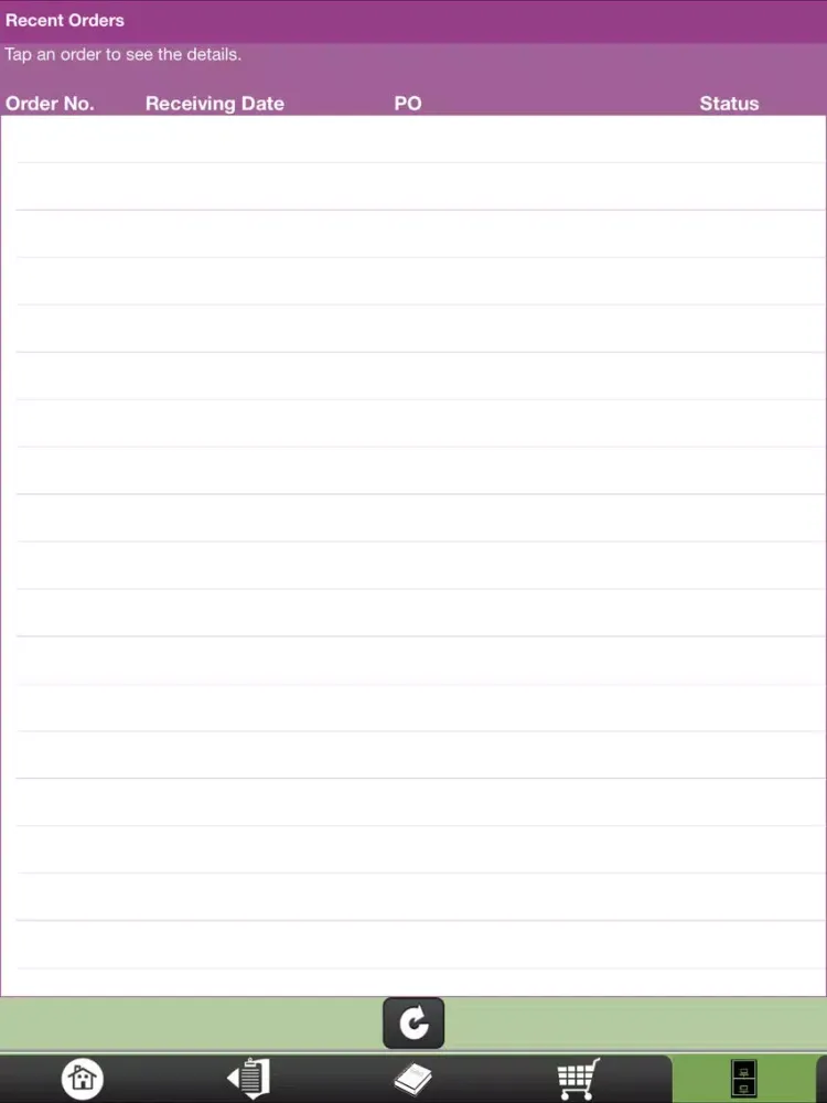 Скриншоты West Central Foodservice iPad 