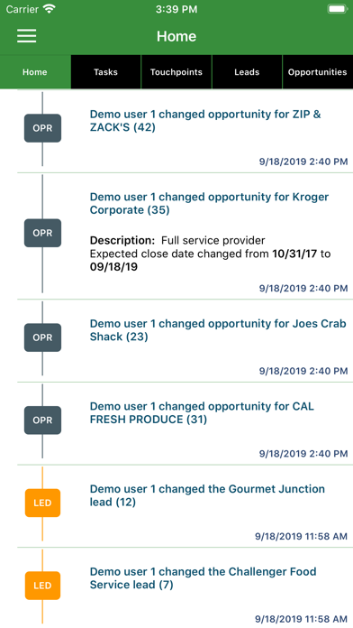 PPro CRM Screenshots