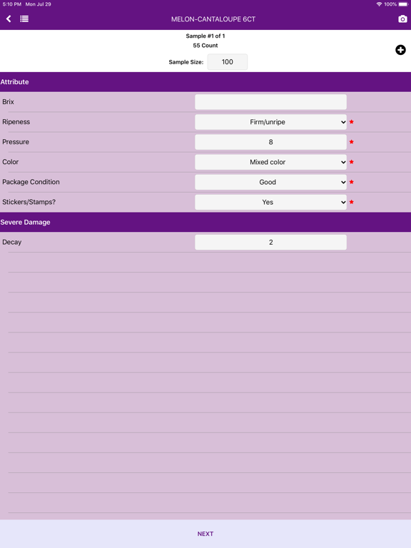 PPro Quality Control 2 iPad  Screenshots