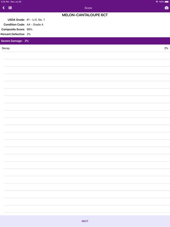 PPro Quality Control 2 iPad 應用截圖