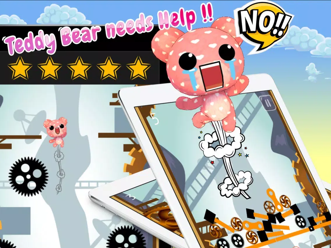 ภาพหน้าจอของ Teddy Bear Games : Rag Panda iPad 